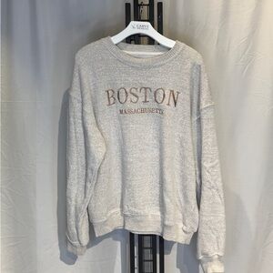 Gray Boston Sweatshirt
